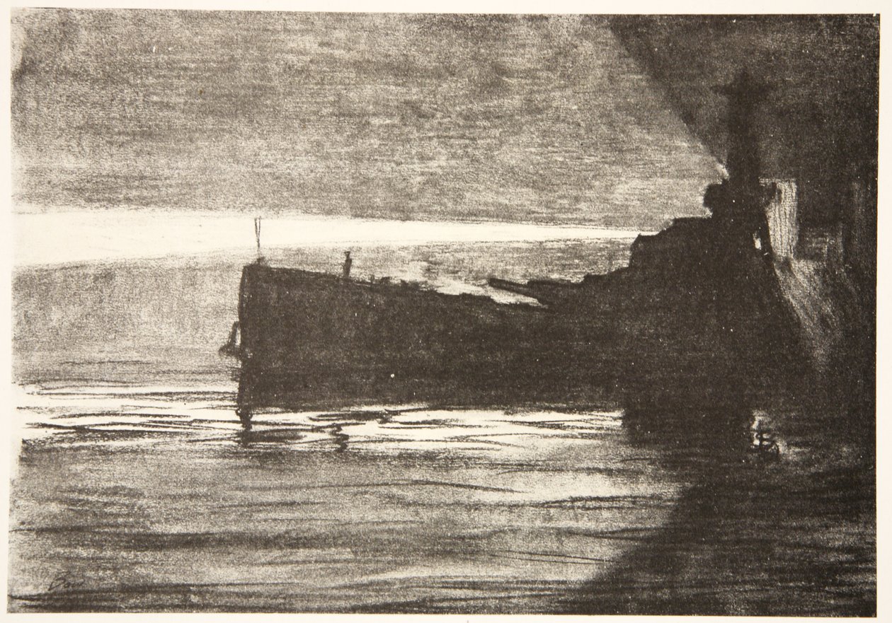 Naderen van een slagschip 