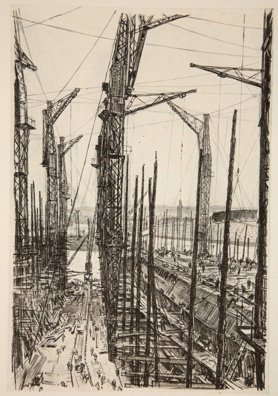 De zeven kraanvogels, illustratie uit 