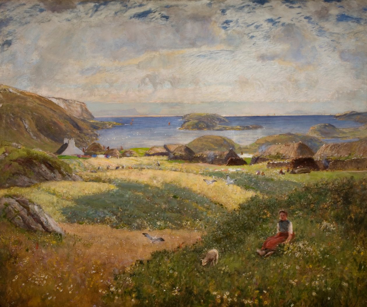 Boerderijen op het Eiland Lewis door David Murray