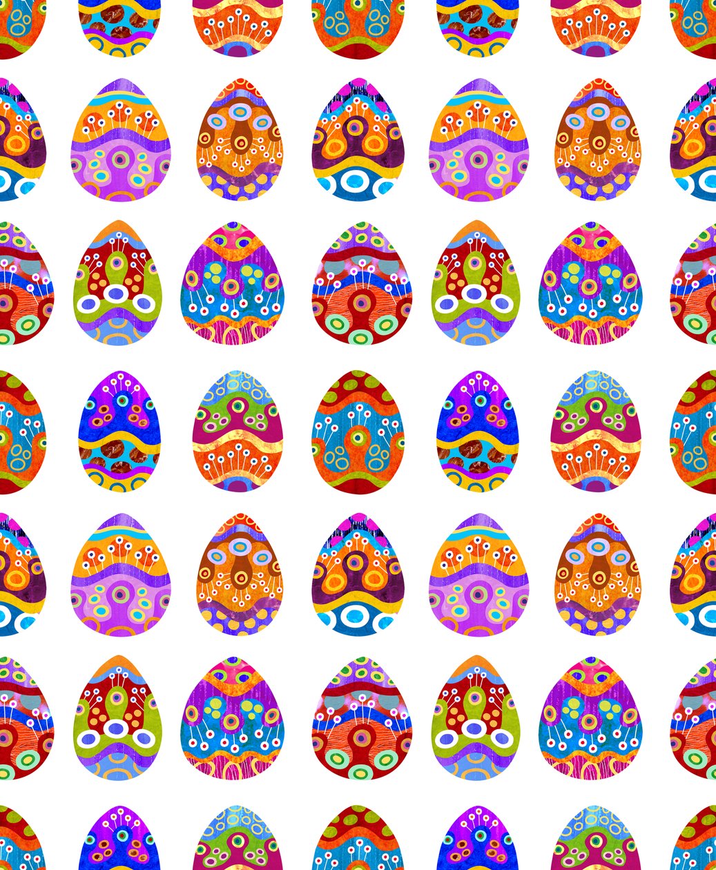 Fabeggs2, 2019 (gemengde techniek digitaal) door David Newton