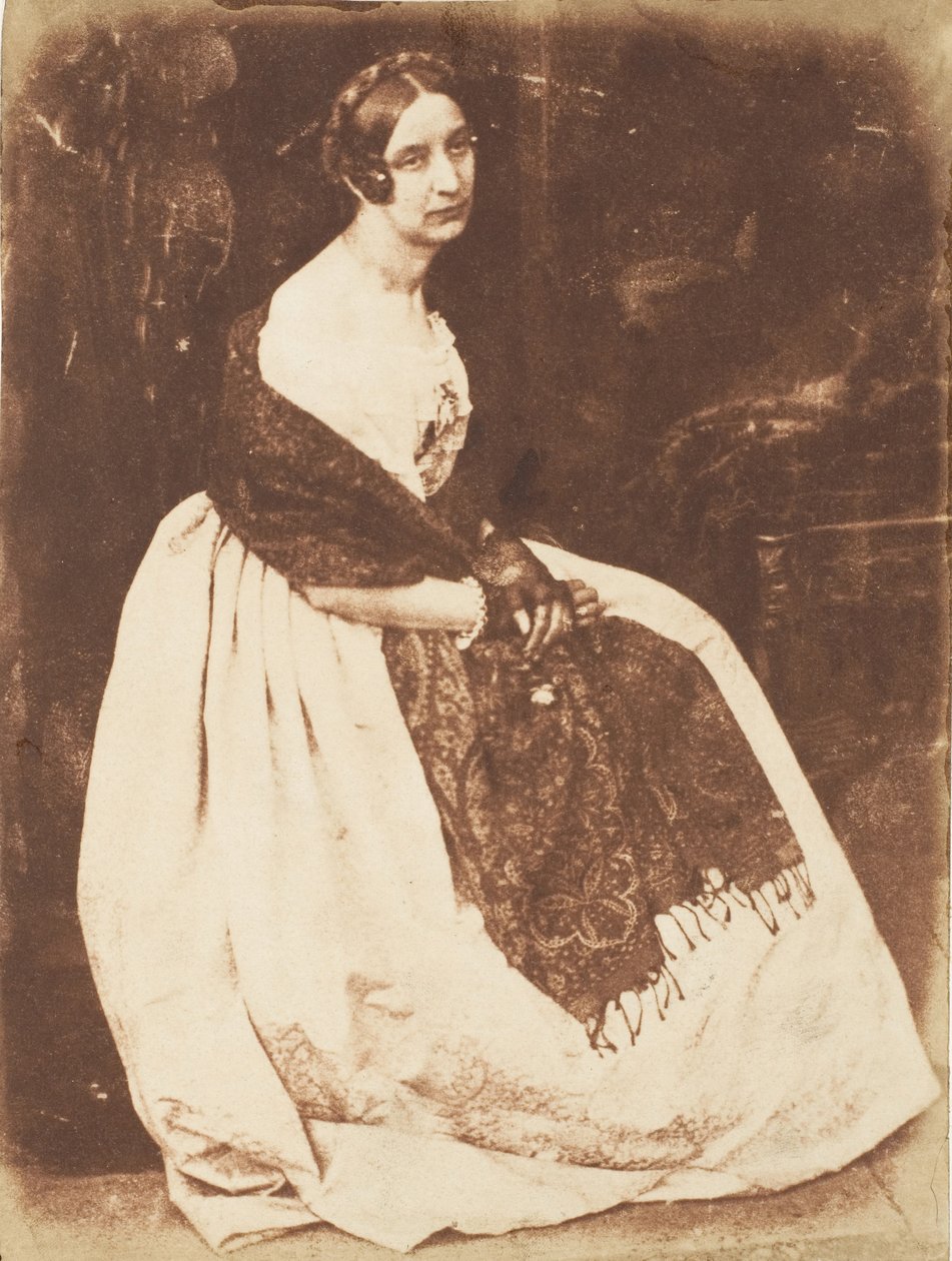 Lady Elizabeth Eastlake, 1843-47 door Hill and Adamson