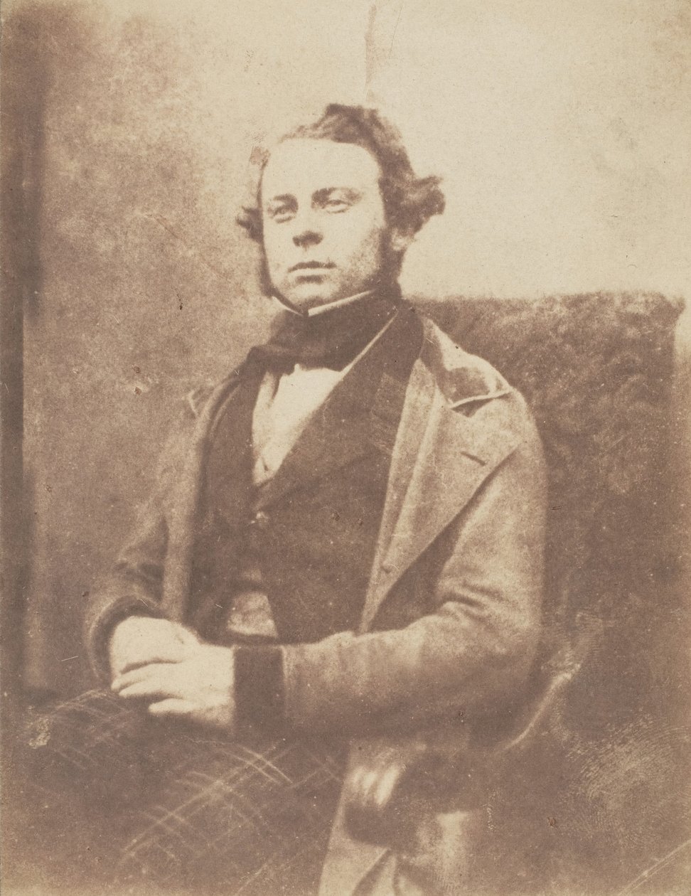 [Man], 1843-47 door Hill and Adamson