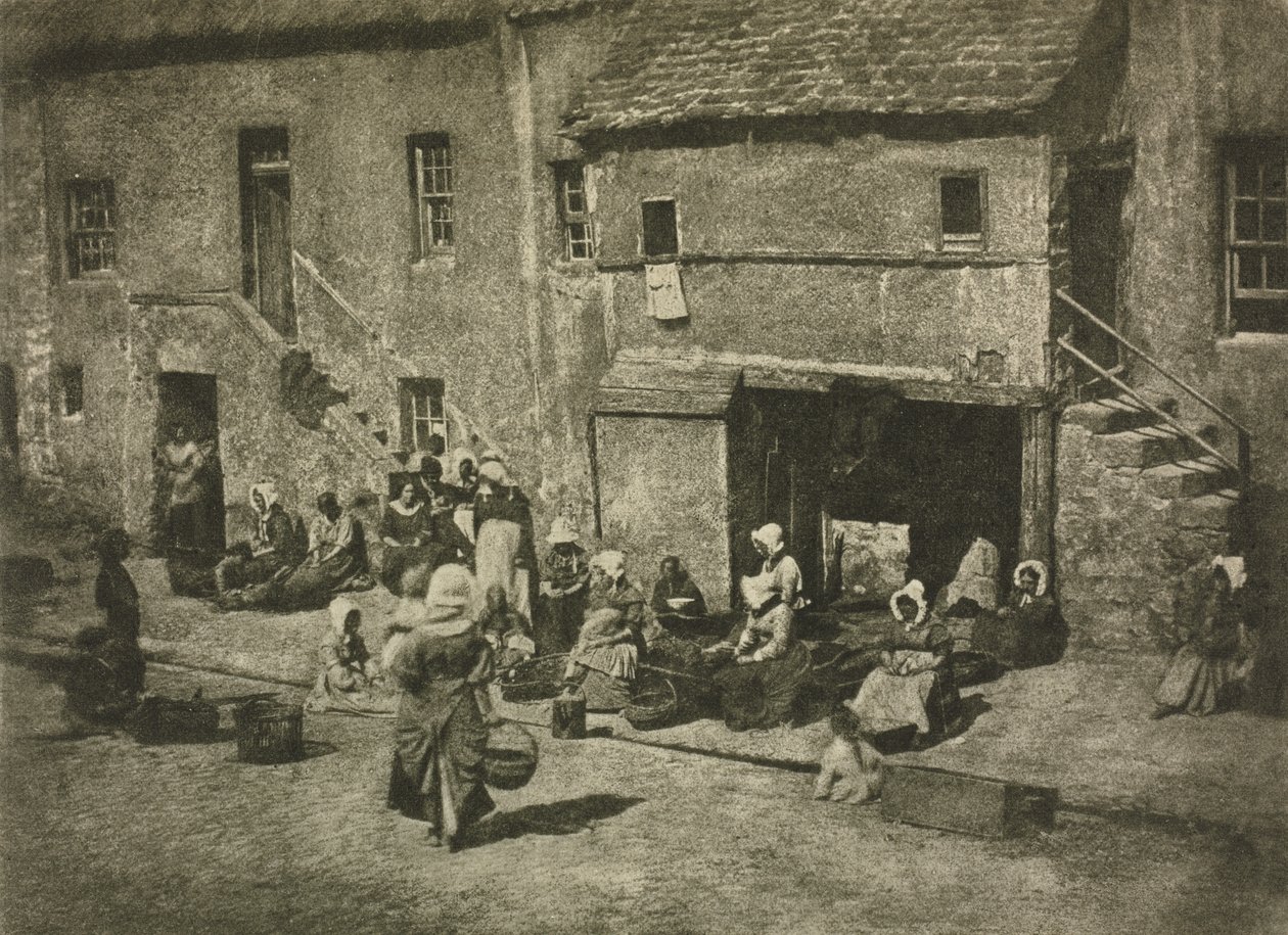 Newhaven Visserijen door David Octavius Hill