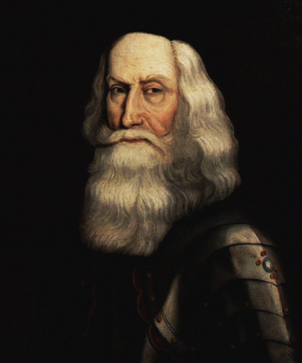 Portret van Generaal Thomas Tam Dalyell van The Binns 1615-1685 door David Paton
