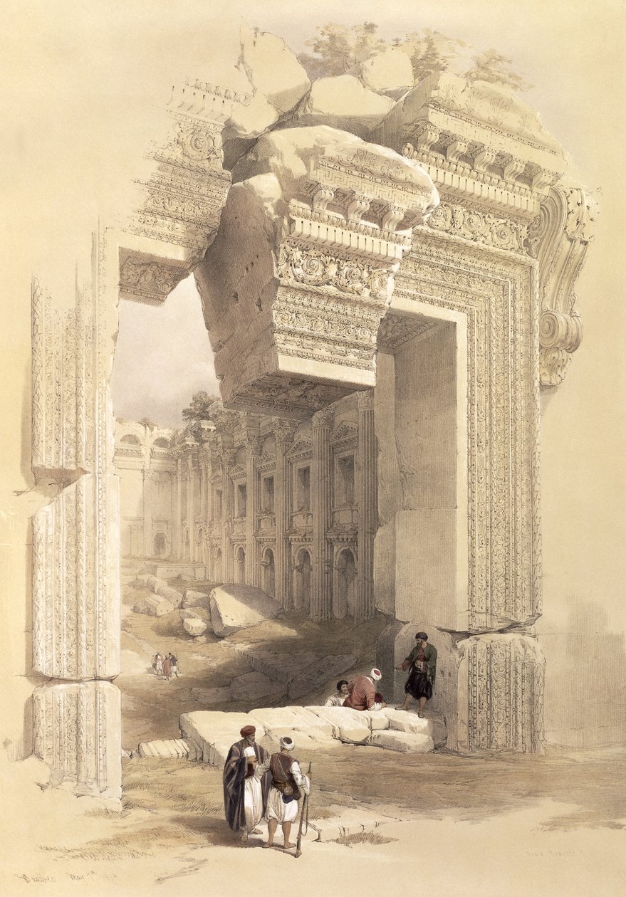 Baalbec, 7 mei 1839, plaat 81 uit Volume II van 