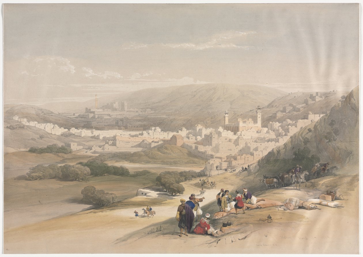 Hebron door David Roberts
