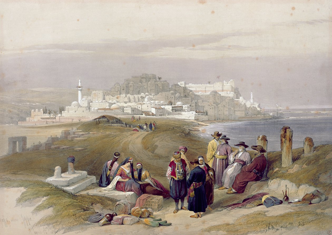 Jaffa, oud Joppe, 16 april 1839, plaat 61 uit Volume II van 