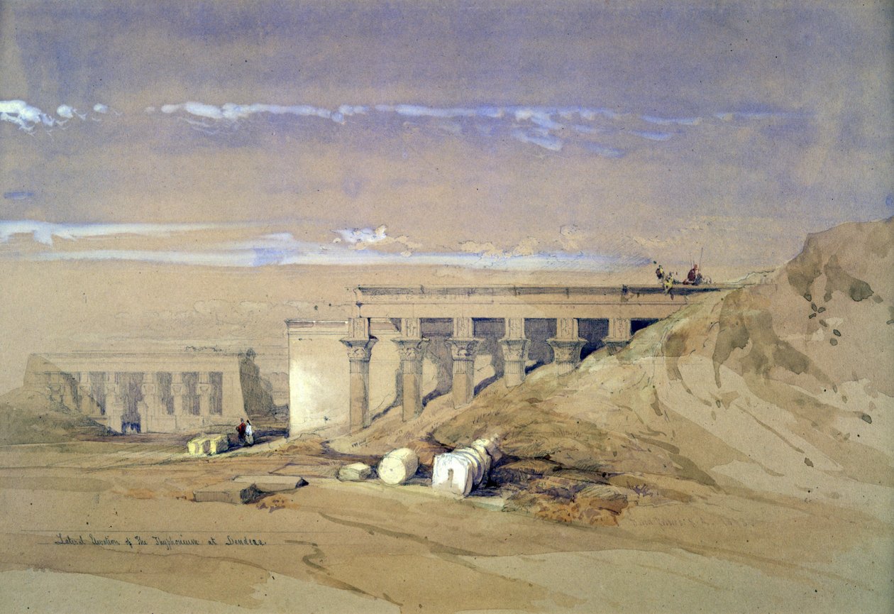 Lateral Elevation of the Thyphonium at Dendera