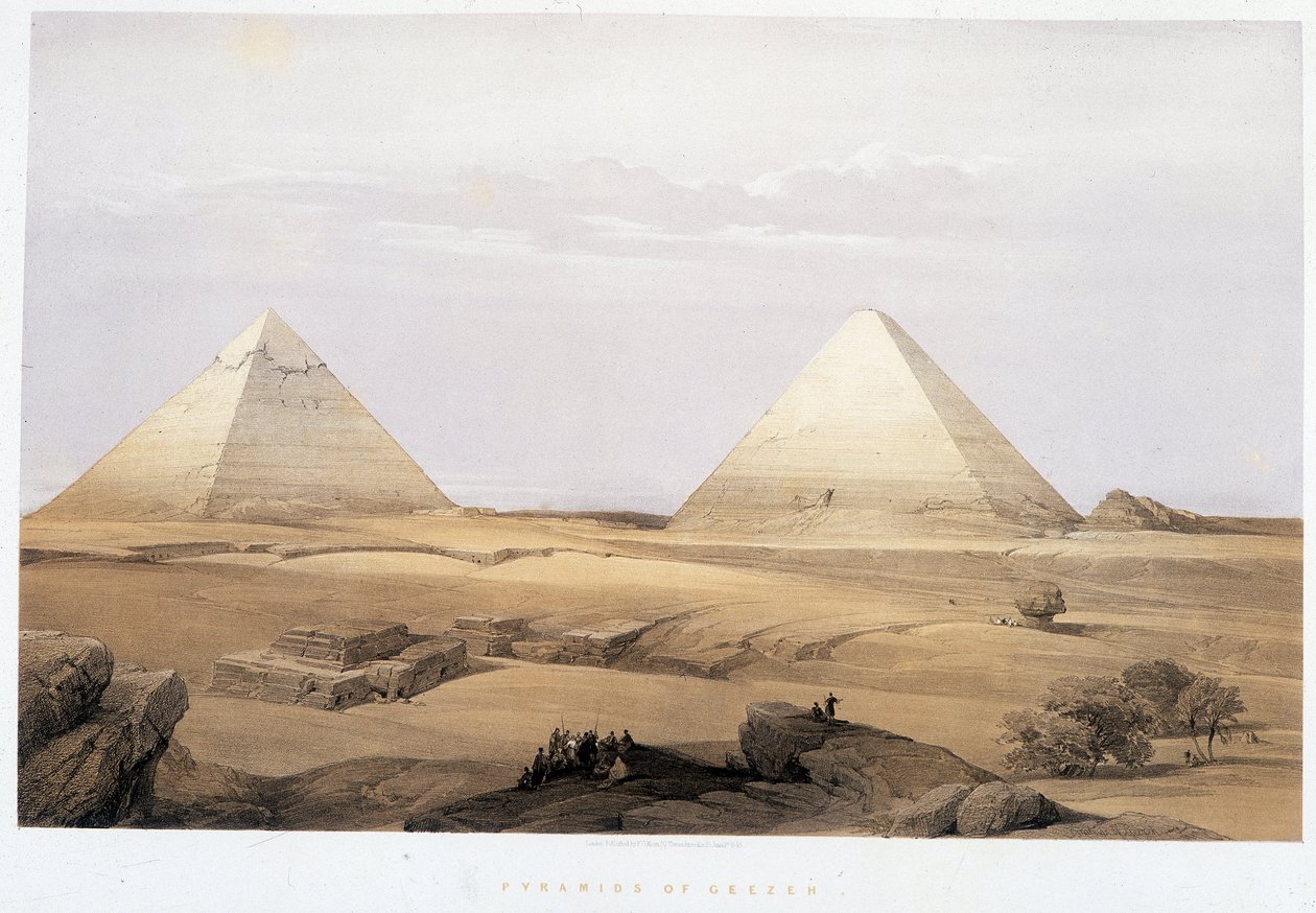 Piramides van Gizeh - in 