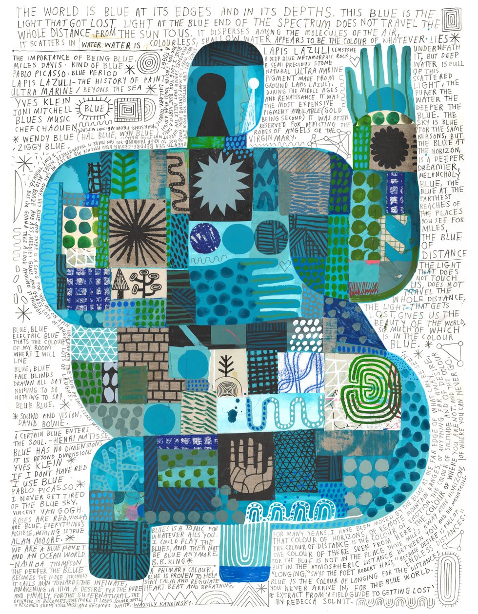 Blauw aan de Randen door David Shillinglaw