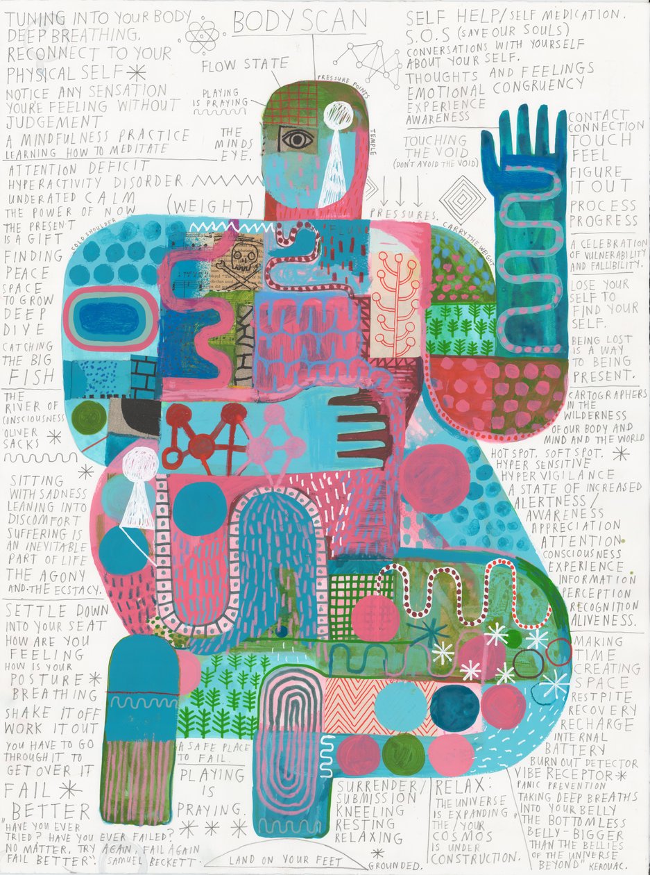 Lichaamsscan 4, 2023 door David Shillinglaw
