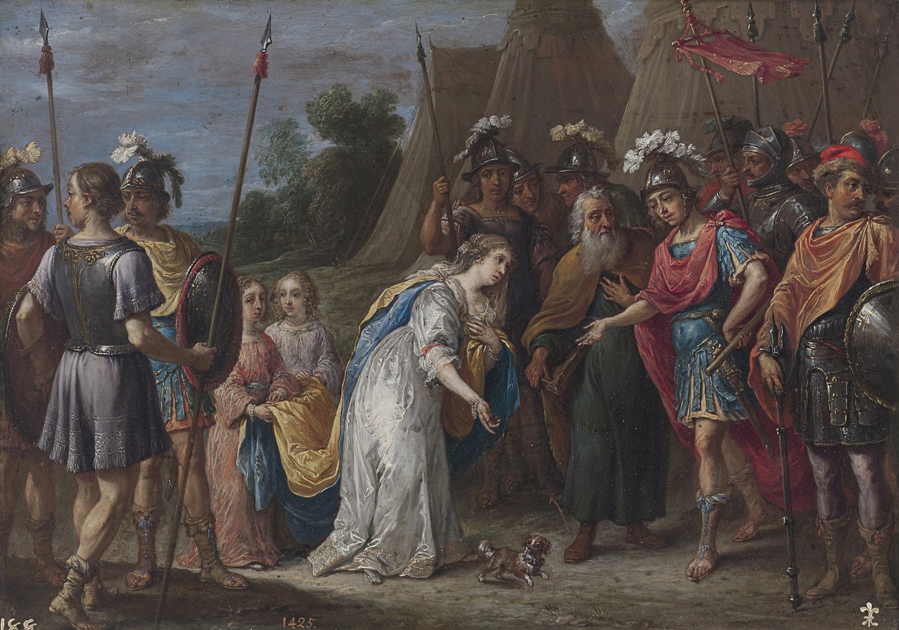 Armida voor Godfried van Bouillon, 1628-1630 door David Teniers the Younger