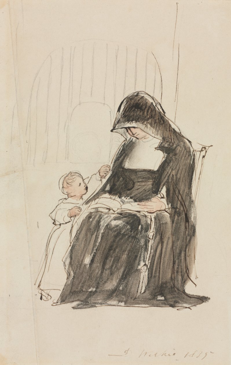Non Leest voor aan een Kind door David Wilkie