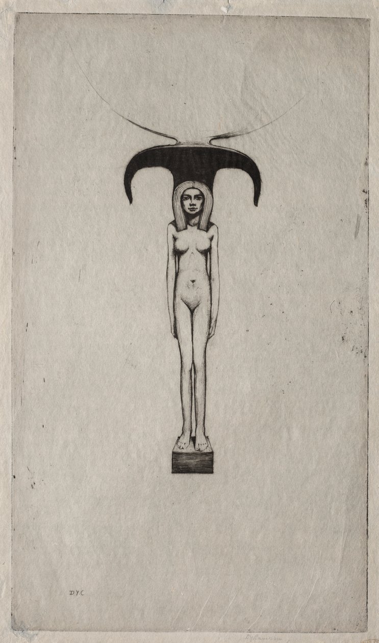 Een Egyptische Spiegel door David Young Cameron