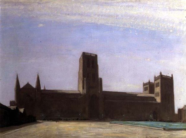 Kathedraal van Durham door David Young Cameron