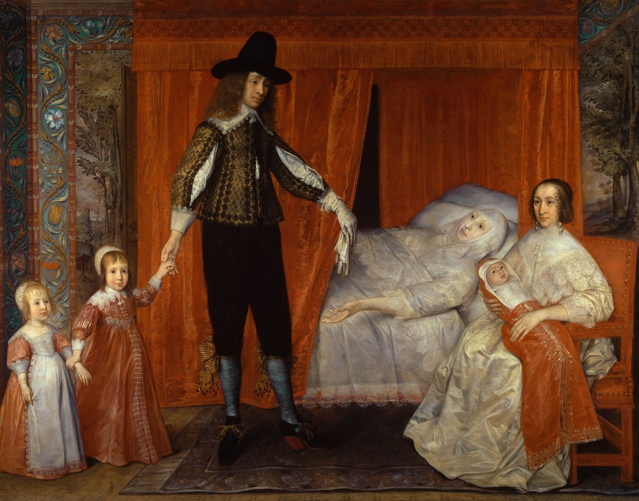 De familie Saltonstall door David Des Granges