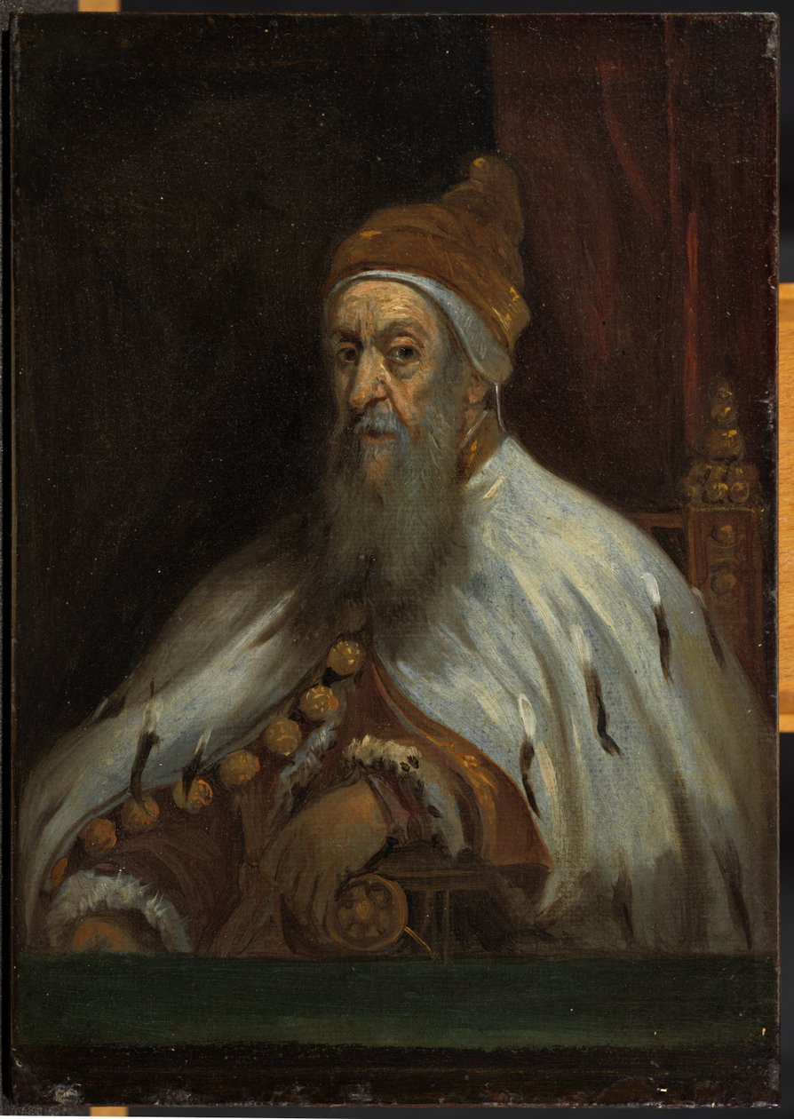 Portret van een Doge (naar Jacopo Tintoretto (toegeschreven aan)) door David Teniers the Younger