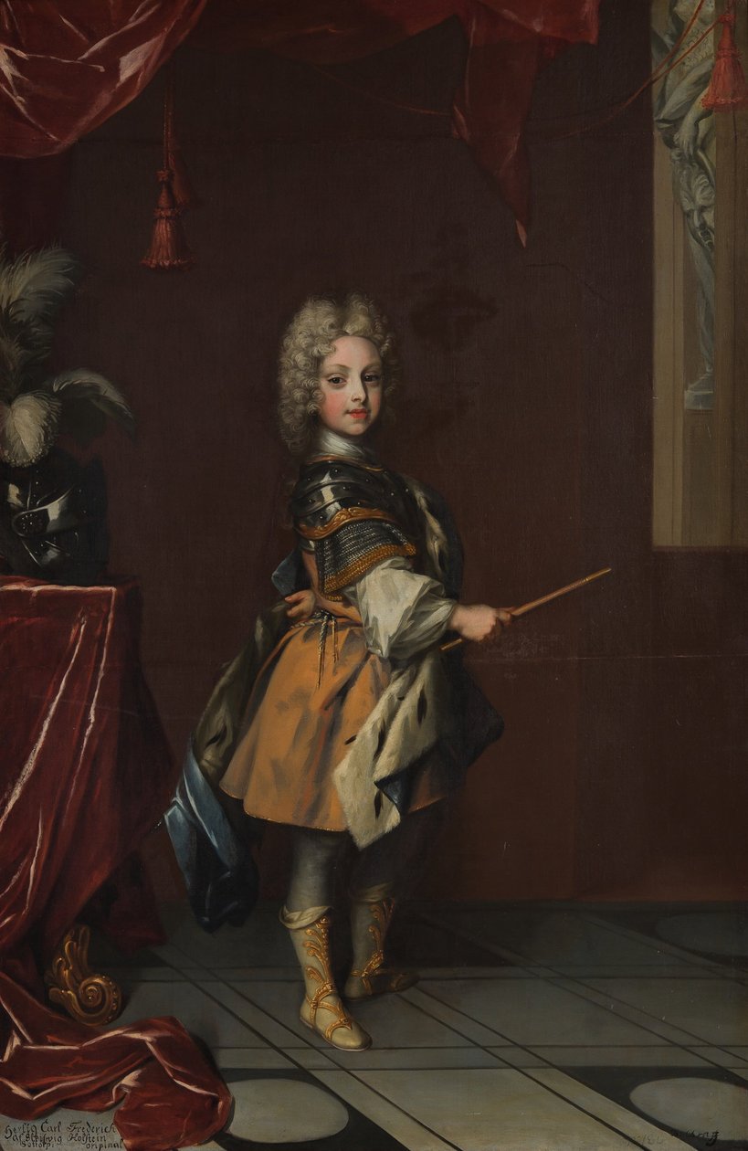 Karel Frederik (1700-1739), hertog van Holstein-Gottorp, 1706 door David von Krafft