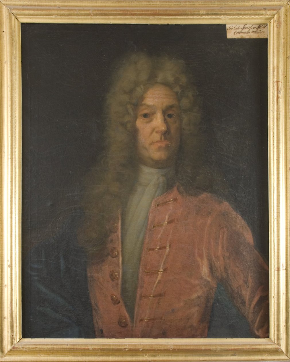 Johan Gabriel Sparfvenfeldt, 1655-1727 door David von Krafft