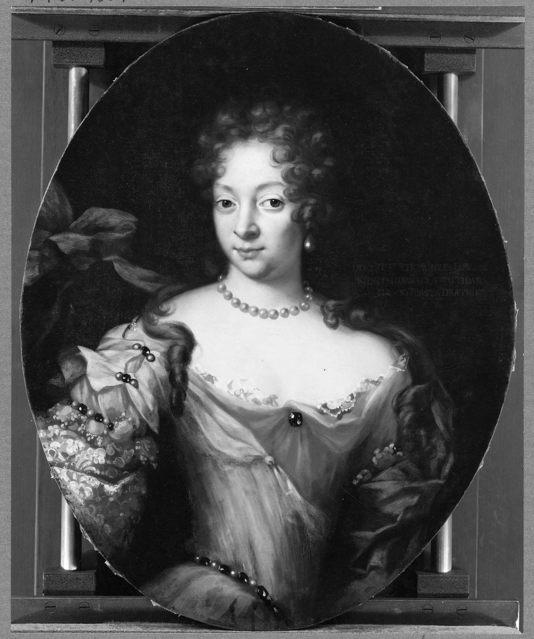 Lovisa, 1667-1722, prinses van Mecklenburg-Güstrow, koningin van Denemarken door David von Krafft