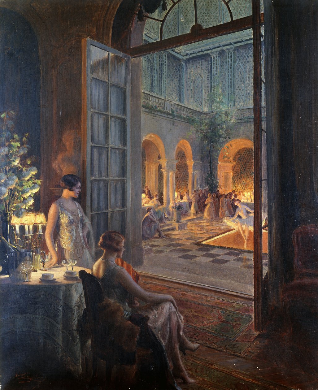 De Avond door Delphin Enjolras