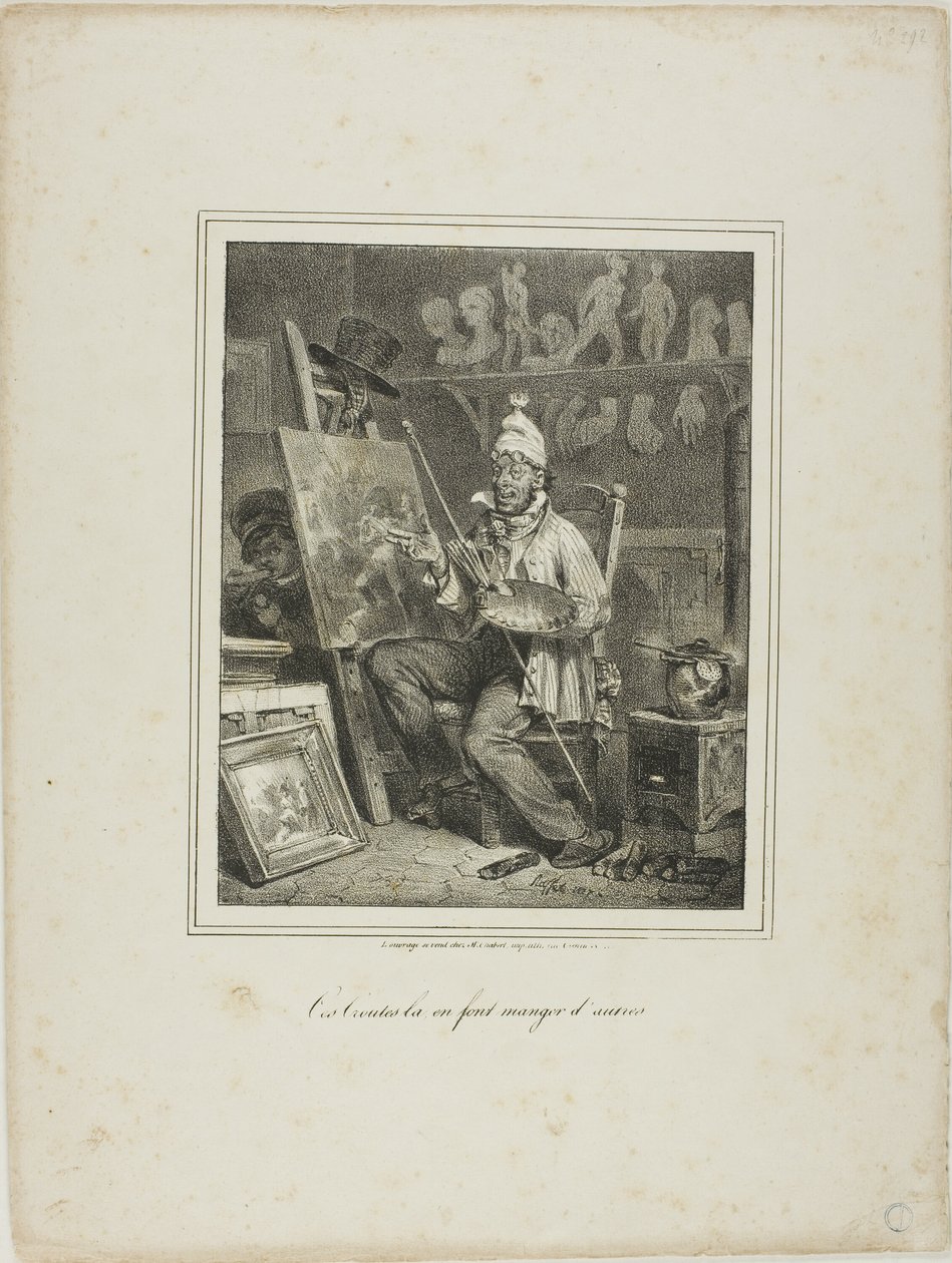 Deze korsten laten anderen eten door Denis Auguste Marie Raffet