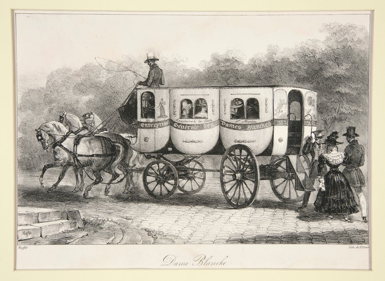 Dame Blanche door Denis Auguste Marie Raffet