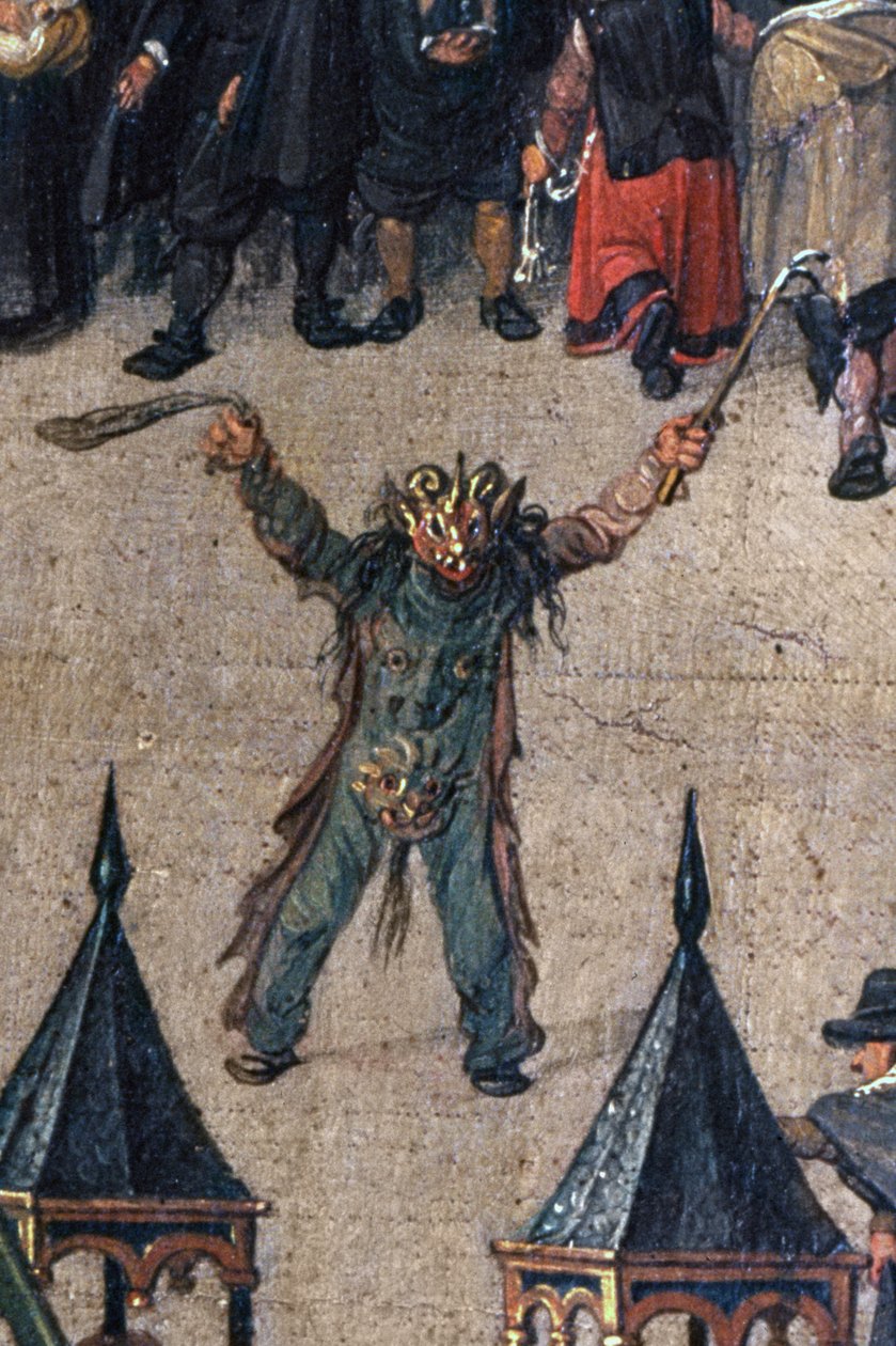 De triomf van aartshertogin Isabella in de Ommeganck in Brussel op 31 mei 1615 (detail) door Denys van Alsloot