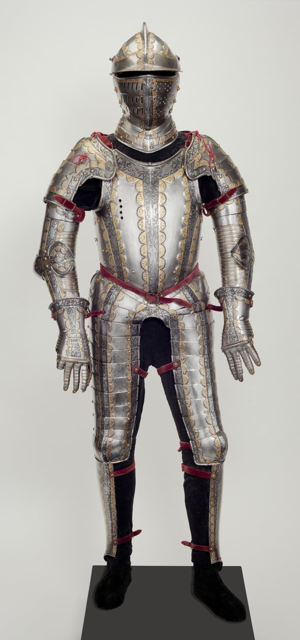 Veldharnas, waarschijnlijk gemaakt voor Ludwig Ungnad von Weissenwolf auf Sunegg, c.1552 door Desiderius Helmschmid