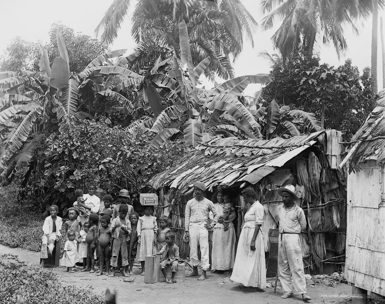 Puerto Ricaanse inboorlingen, ca. 1903 door Detroit Publishing Co.