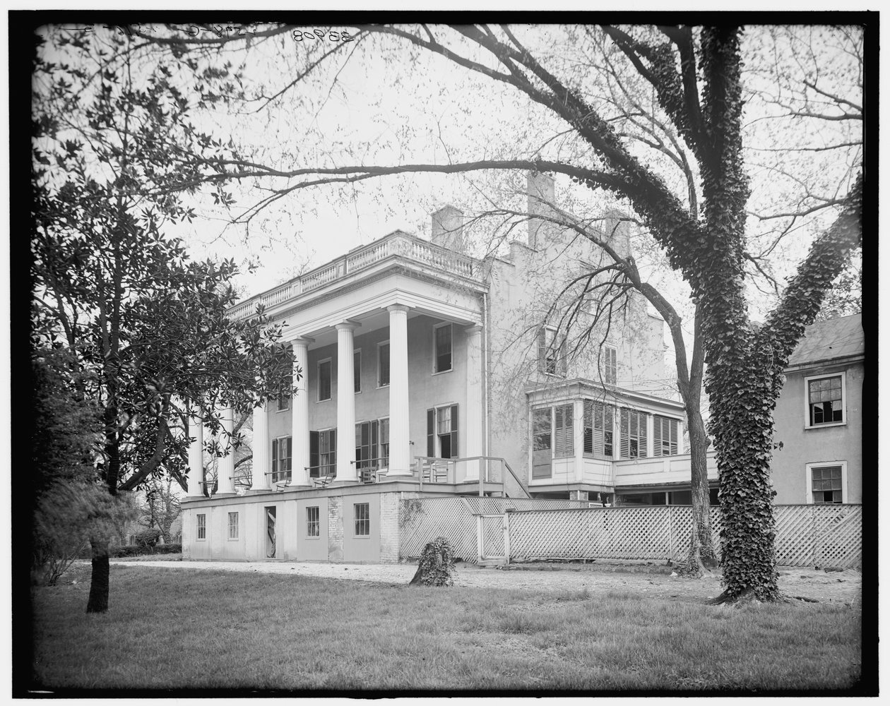 Elizabeth Van Lew herenhuis, Richmond, VA, voor 1911 (zwart-wit foto) door Detroit Publishing Co.