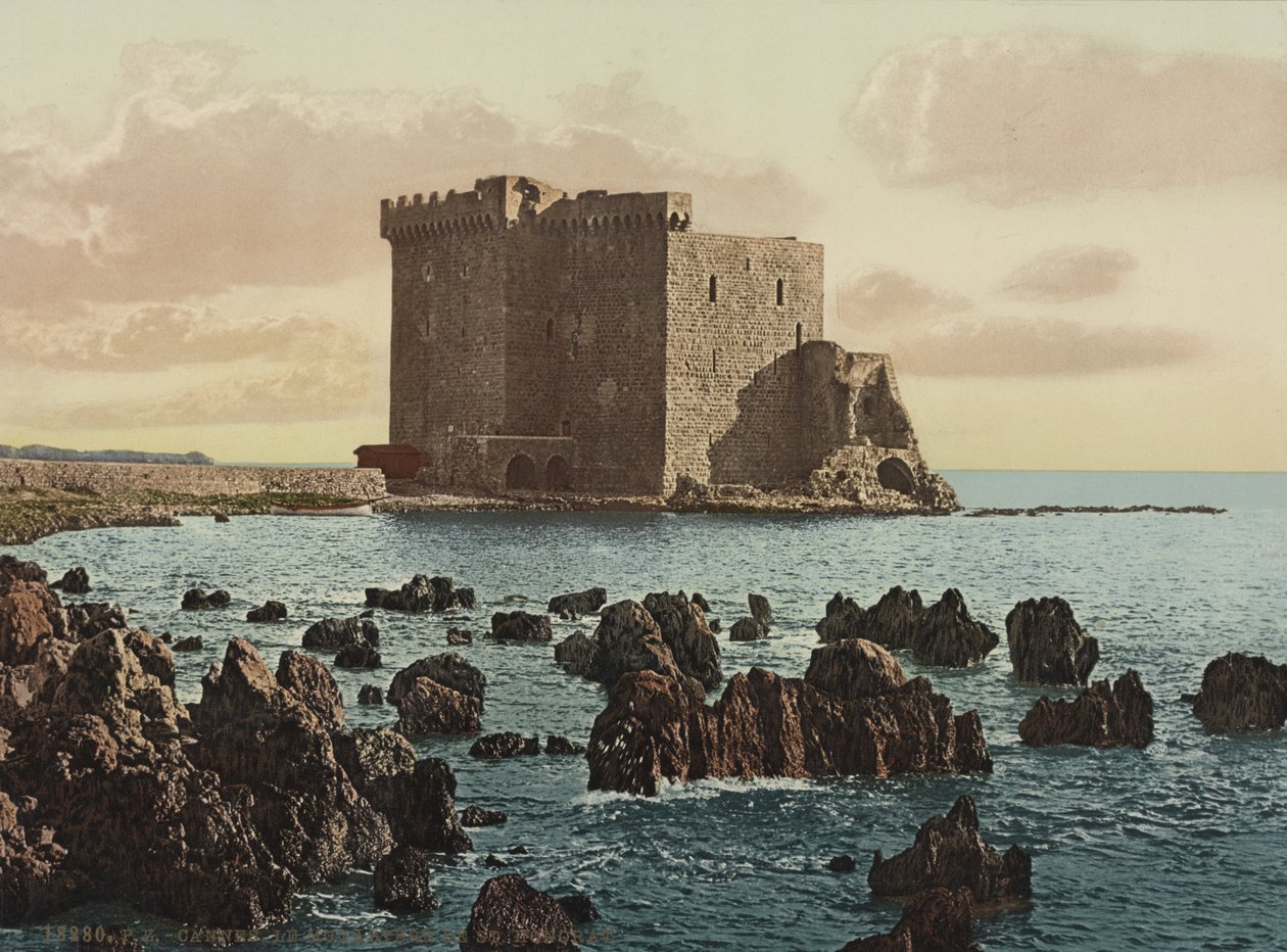 Le Monastère de St. Honorat in Cannes, ca. 1900 door Detroit Publishing Co.