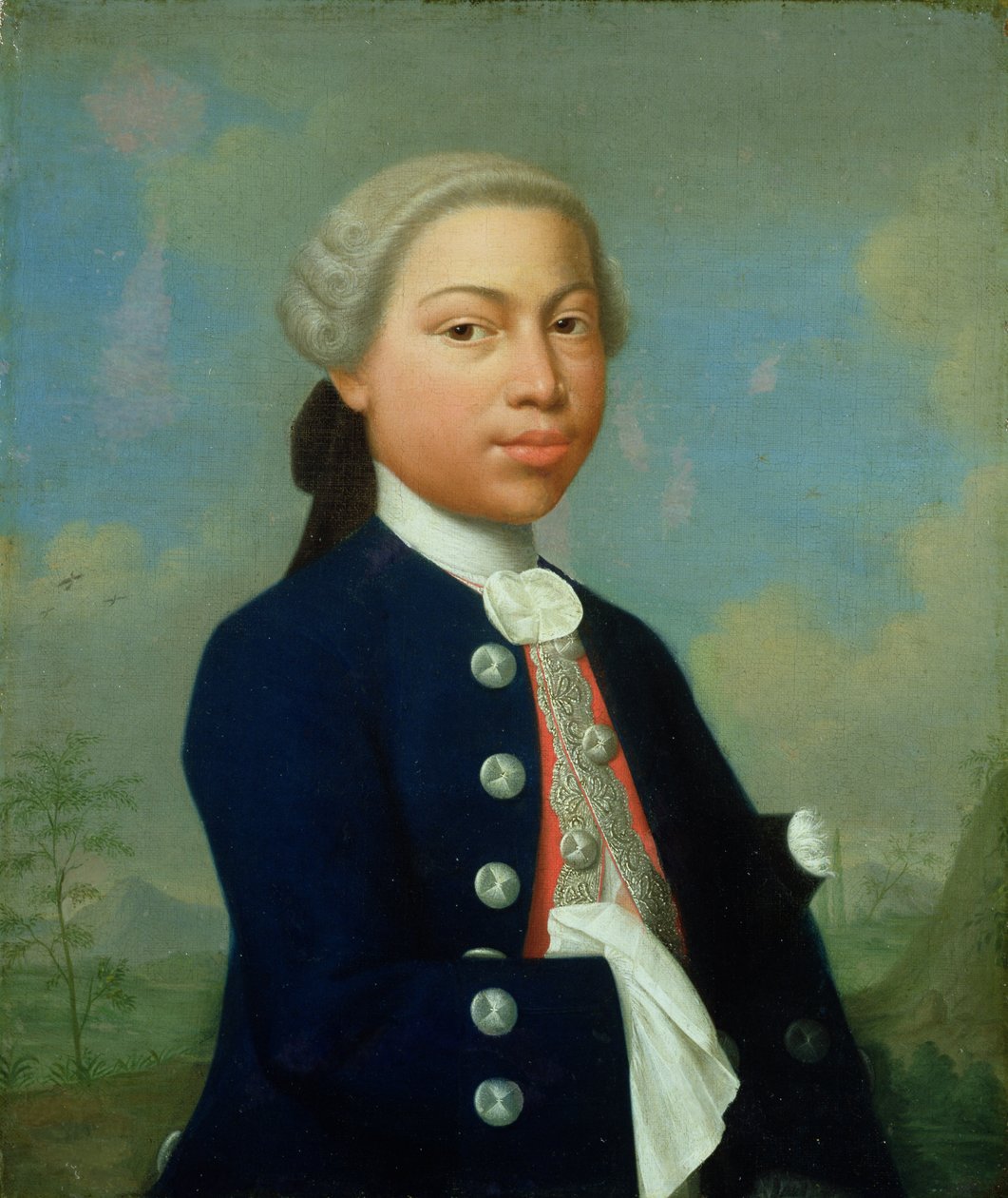 Portret van een jonge Noord-Afrikaanse Moor door Diderick Herman Cuypers