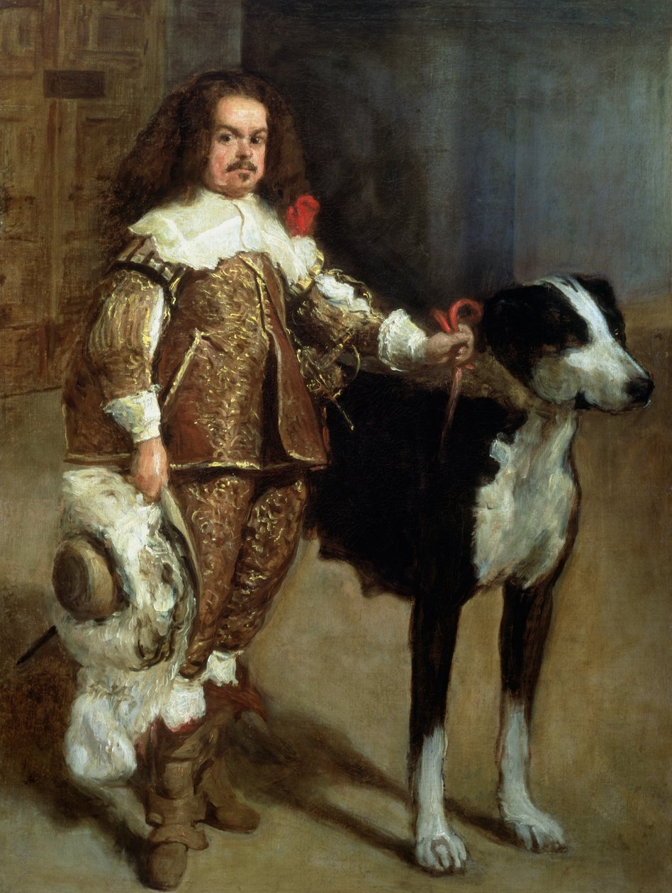 Een nar soms en onterecht Antonio de Engelsman genoemd door Diego Velázquez
