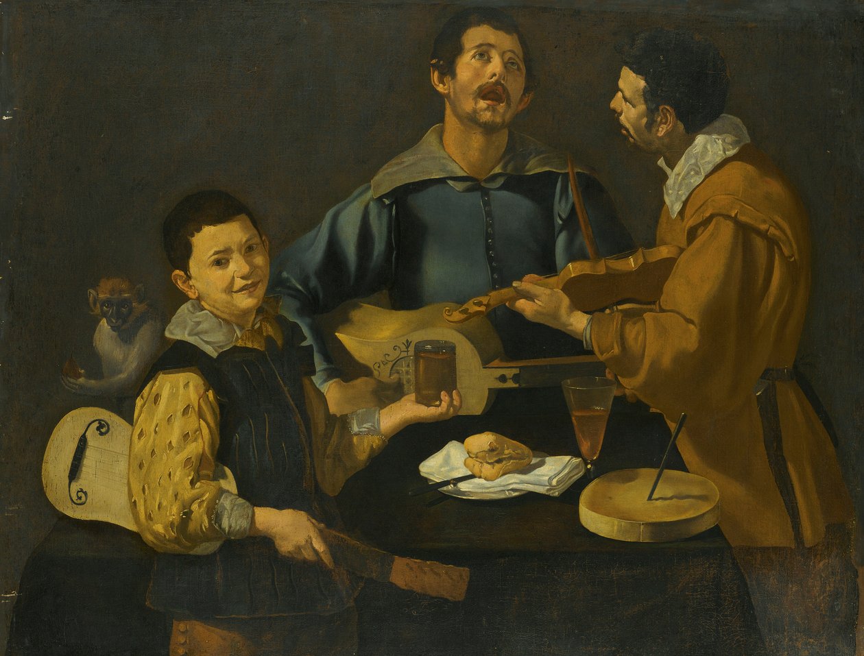 Het concert door Diego Velázquez