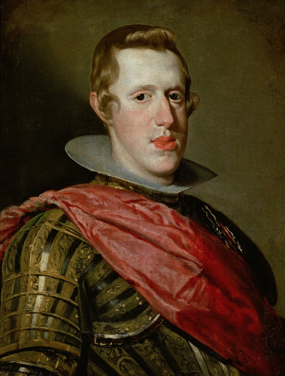 Portret van Filips IV (1605-65) in harnas door Diego Velázquez