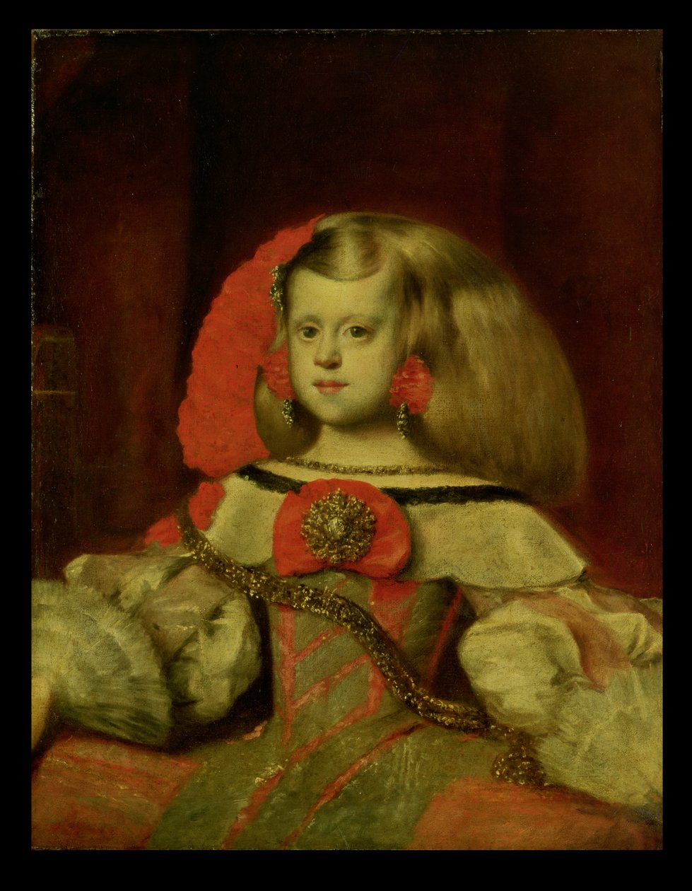Portret van de Infanta Margarita door Diego Velázquez