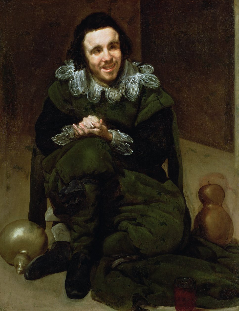De Nar Calabacillas, ten onrechte de Idioot van Coria genoemd, 1639 door Diego Velázquez