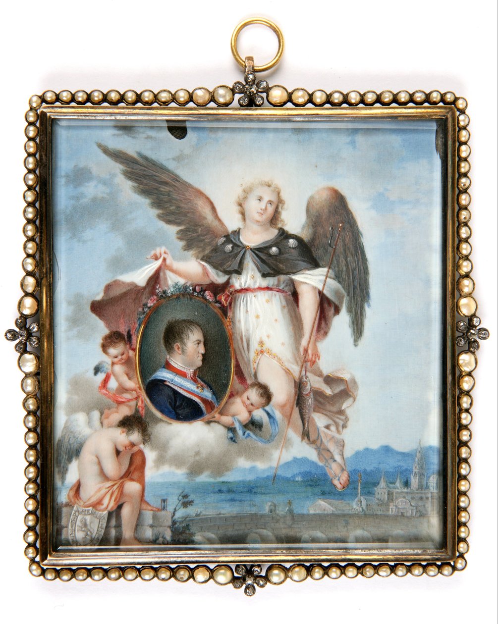 Allegorie van Fernando VII door Diego José Monroy y Aguilera