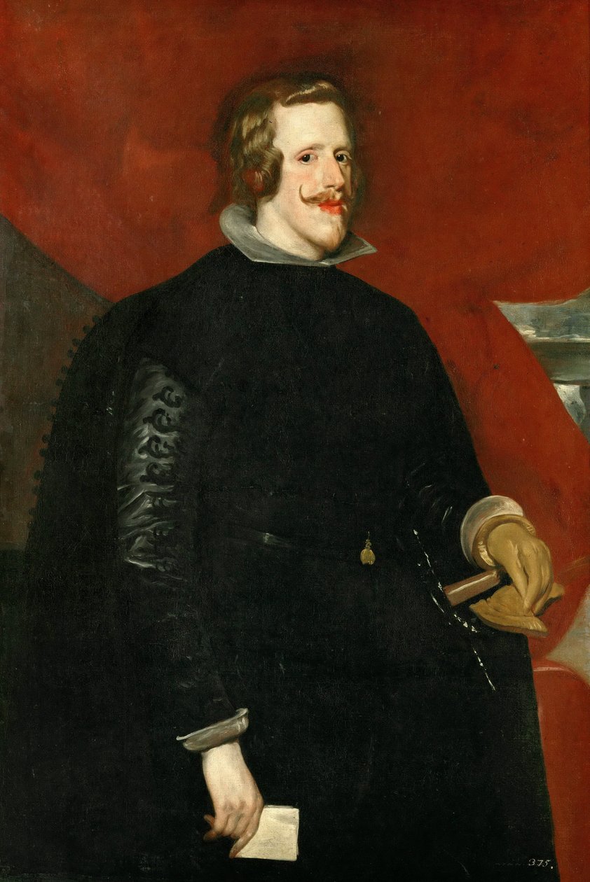 Portret van Filips IV van Spanje door Diego Velázquez