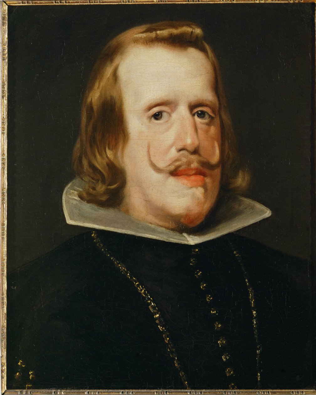 Filips IV, koning van Spanje, zoon van koning Filips III en aartshertogin Maria Anna, dochter van keizer Ferdinand III ... door Diego Rodriguez de Silva y Velazquez