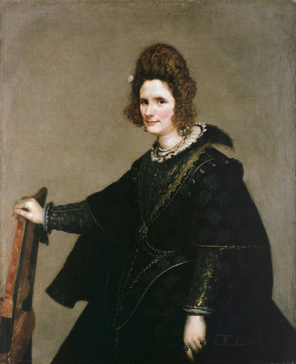 Portret van een vrouw door Diego Velázquez