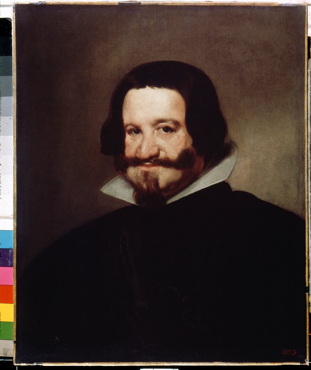 Portret van de graaf hertog van Olivares door Diego Velázquez