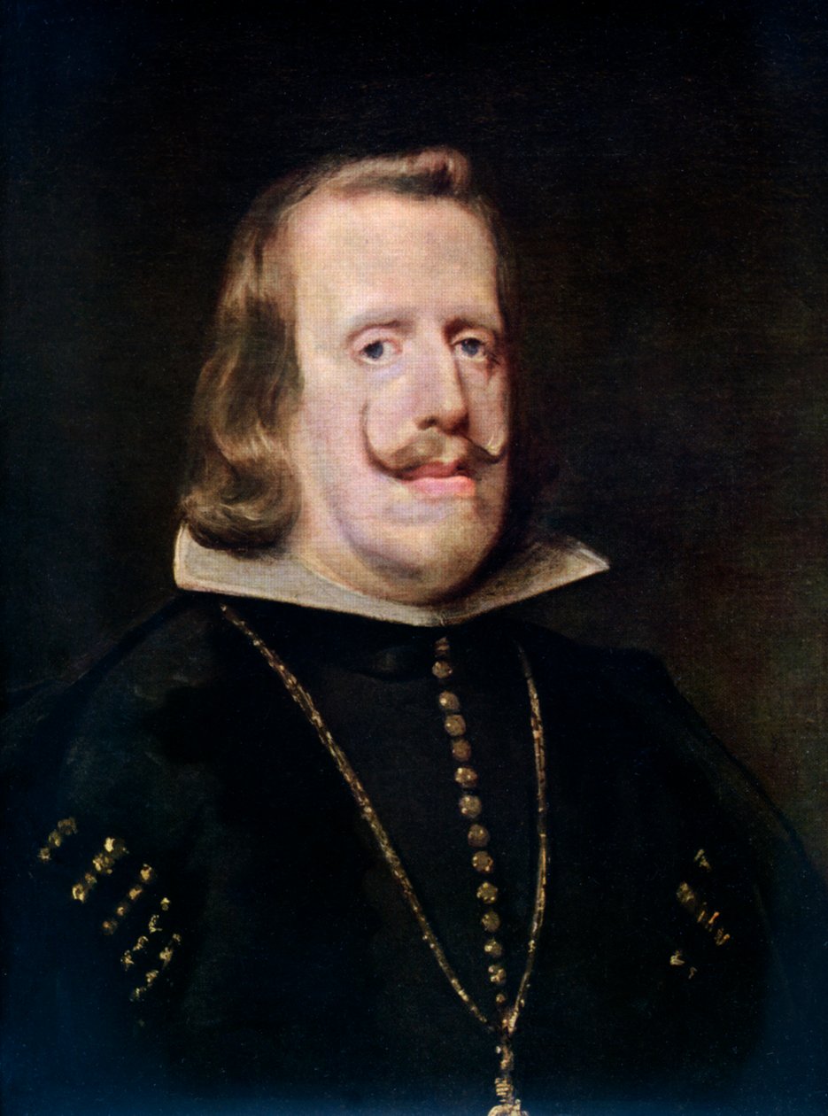 Filips IV van Spanje, c1656, 1912 door Diego Velázquez