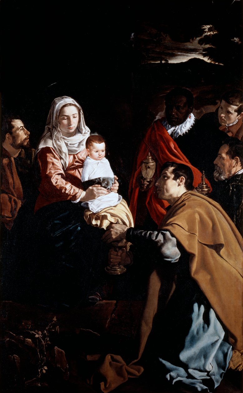 De Aanbidding der Wijzen door Diego Velázquez