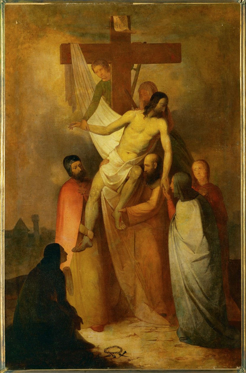 Kruisafneming (olieverf op doek) door Dimitrije Auramovic