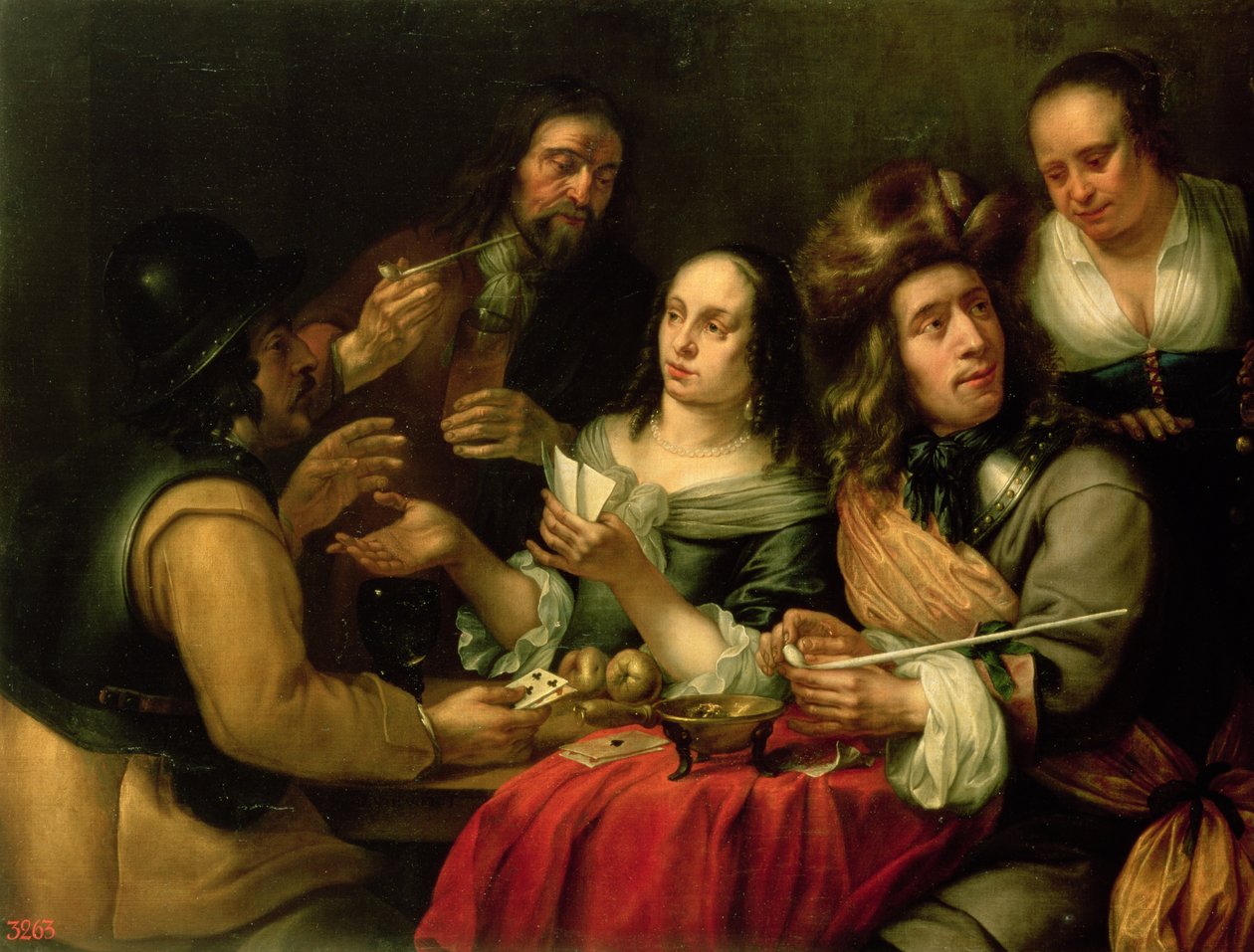 Kaartspelen door Dingeman van der Hagen