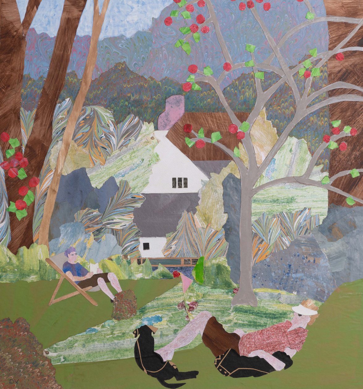 September staycation, 2023 (collage) door Dione Verulam