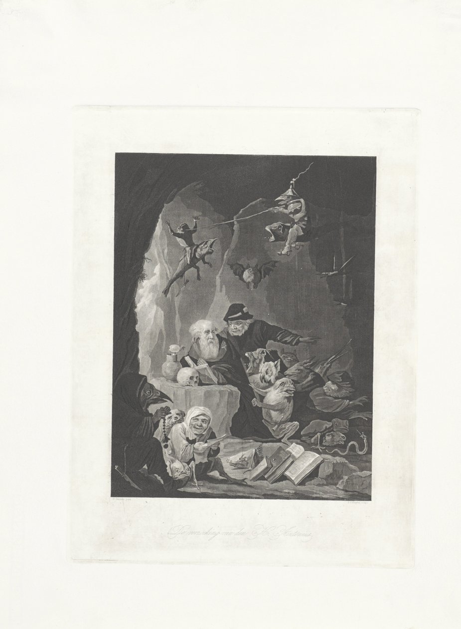 De verzoeking van de H. Antonius door Dirk Jurriaan Sluyter