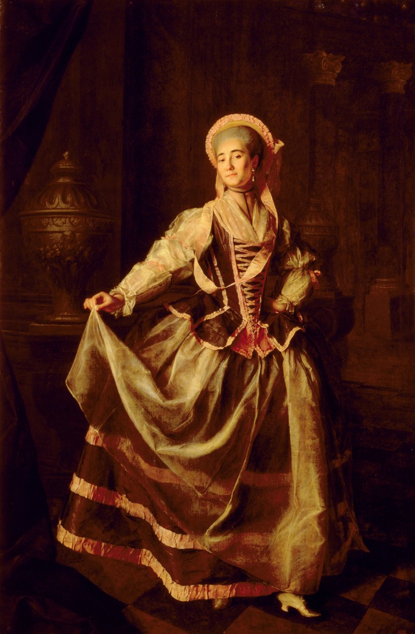 Portret van Alexandra Petrovna Liovshina door Dmitri Grigorievich Levitsky
